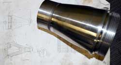 Изготовление конусных втулок по чертежу