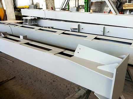 Изготовление стойки фахверка